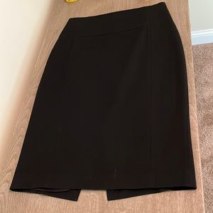Black pencil skirt